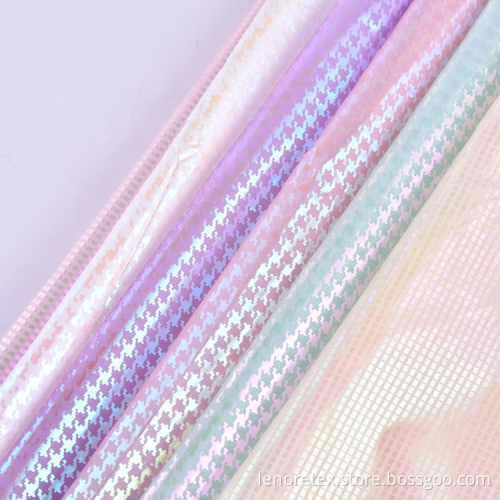 Foil Print Hot Stamping Woven 100%Nylon Taffeta Fabric